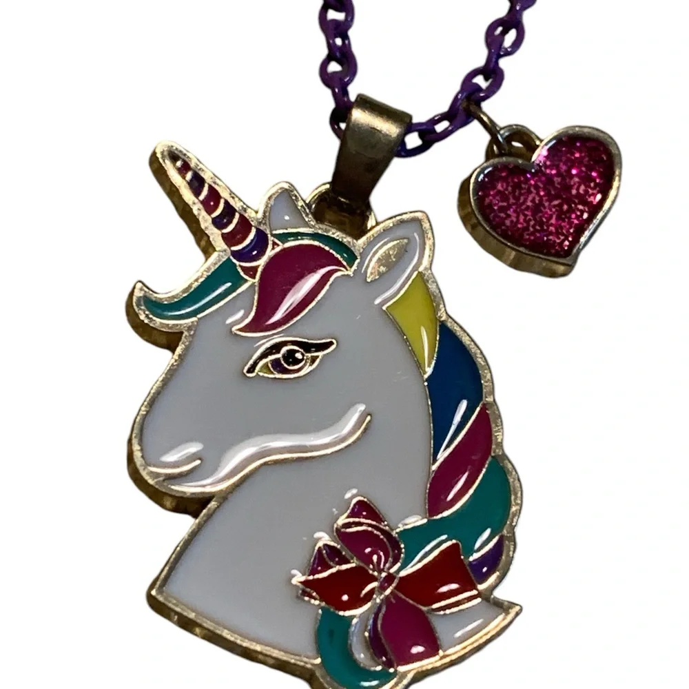 Jo Jo Siwa, You Be You unicorn necklace by Nickelodeon